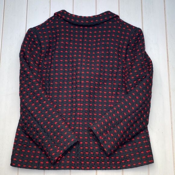 Elegant Red and Navy Women's Skirt Set - Picture 9 of 16